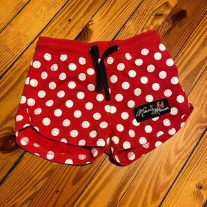 Adorable Minnie Mouse printed Shorts for toddler / official Disney Merch